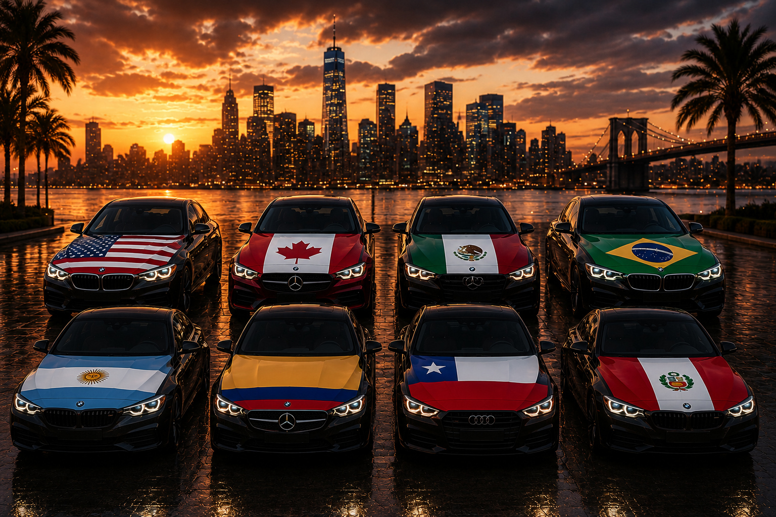 Americas Hood Flags