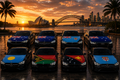 Oceania Hood Flags