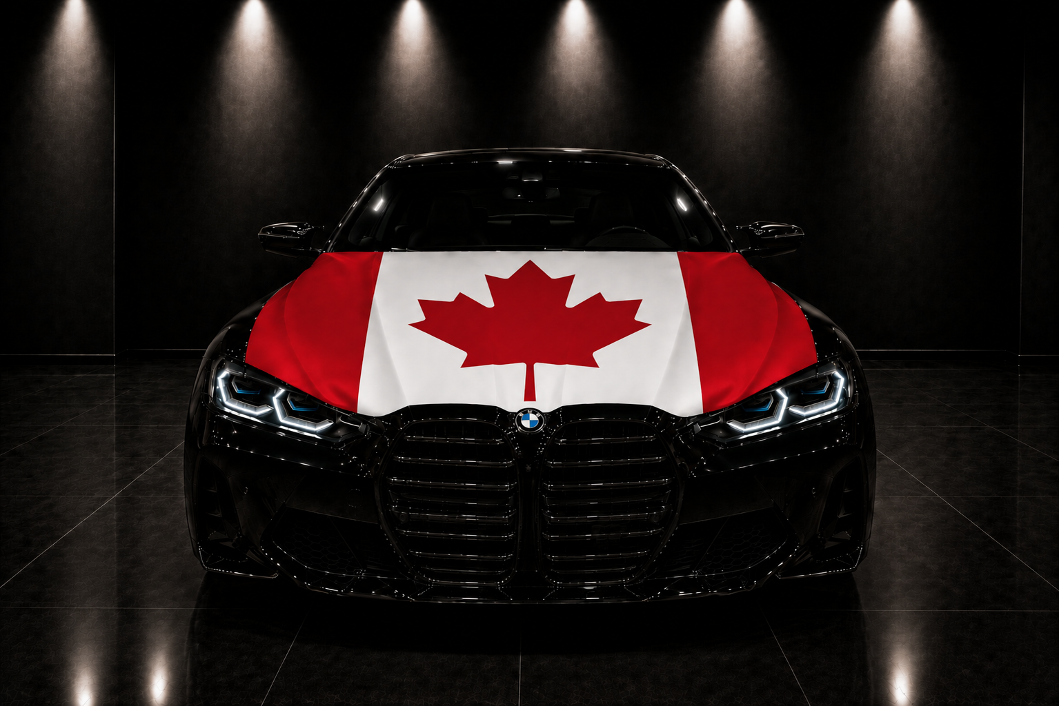 CANADÁ - BANDERA DE CAPÓ ELÁSTICA