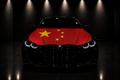CHINA - BANDERA DE CAPÓ ELÁSTICA