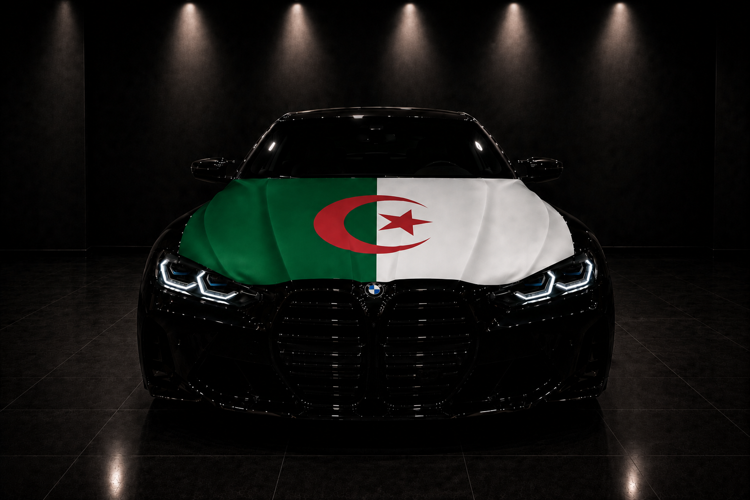 ARGELIA - BANDERA DE CAPÓ ELÁSTICA
