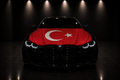 TURQUÍA - BANDERA DE CAPÓ ELÁSTICA